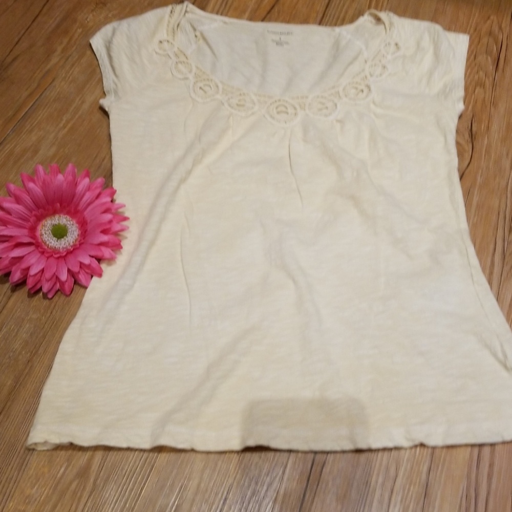 Banana Republic cap sleeve shirt